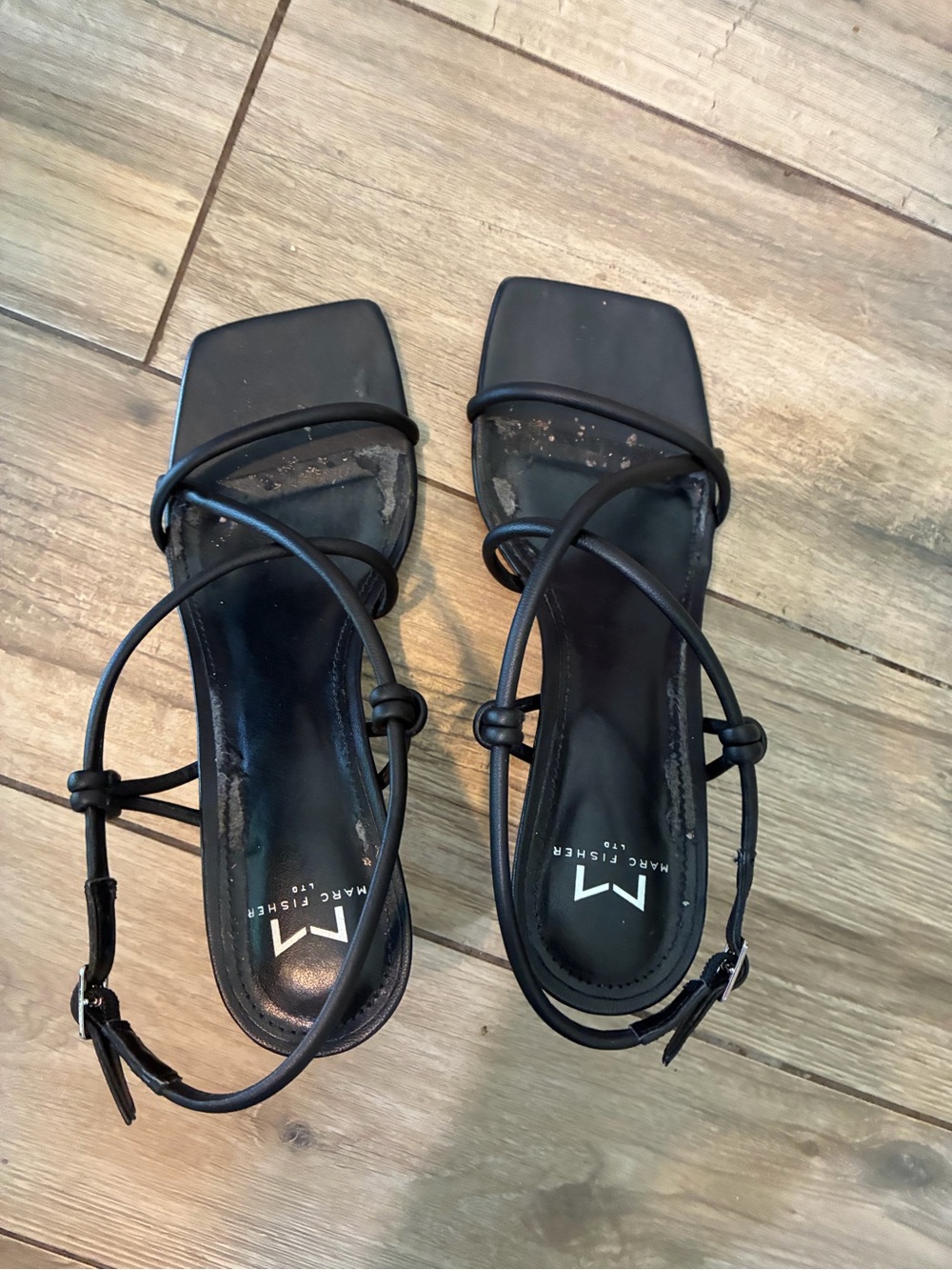 Marc Fisher LTD Dayne Black Leather